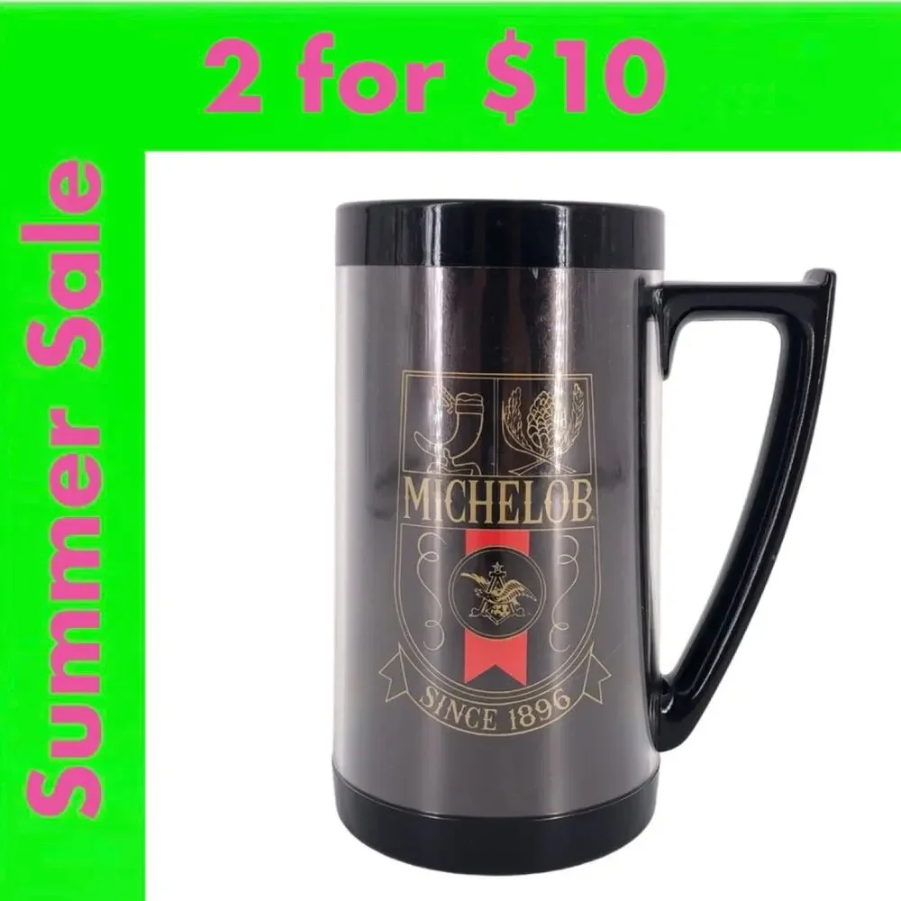 80s Michelob Thermo Sav insulated mug 1980s vintage